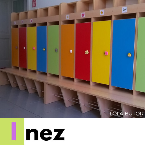 INEZ Óvodai öltözőszekrény