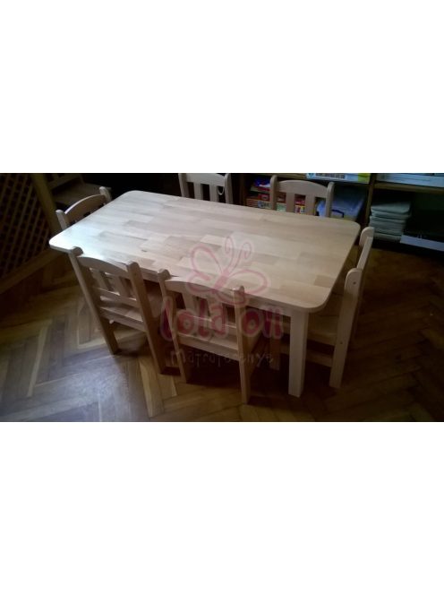 MAMBÓ óvodai bükk asztal (120x60)