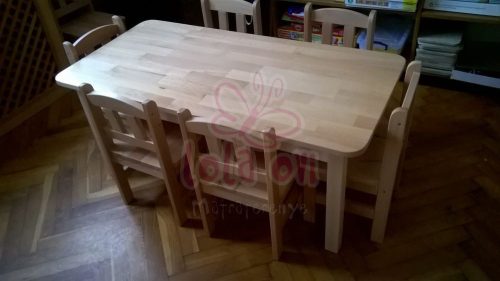 MAMBÓ óvodai bükk asztal (120x60)
