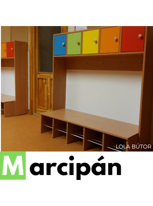 MARCIPÁN Óvodai öltözőszekrény