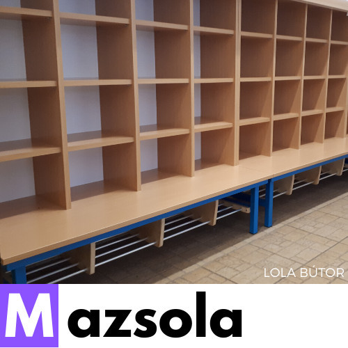 MAZSOLA Óvodai öltözőszekrény