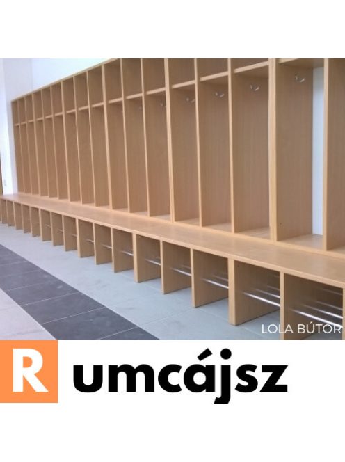 RUMCÁJSZ Óvodai öltözőszekrény