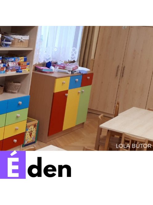 Hambár Éden tálalószekrény felül 3 fiókkal