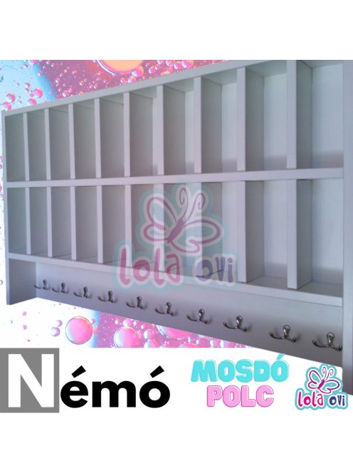 GABI óvodai mosdópolc (fehér)
