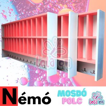 GABI óvodai mosdópolc (piros)