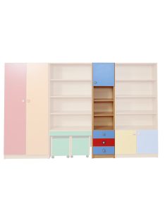 MIDAS - Óvodai szekrény elem (fiókos)