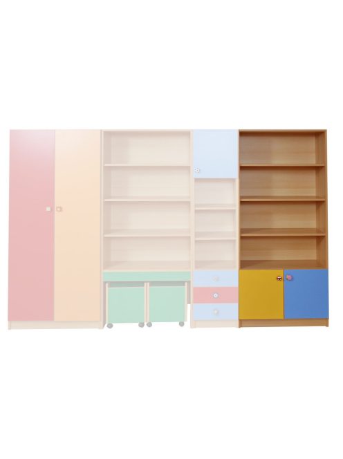 MIDAS - Óvodai szekrény elem (alul ajtós)