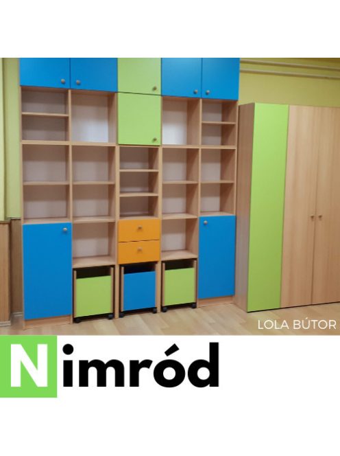 NIMRÓD óvodai szekrény