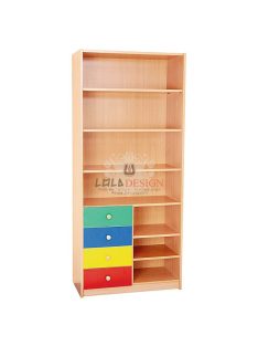 PATRIK óvodai nyitott és fiókos szekrény