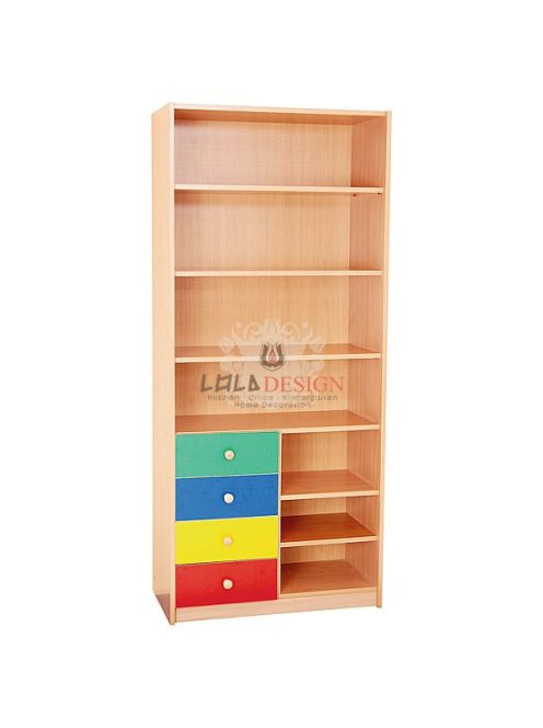 PATRIK óvodai nyitott és fiókos szekrény