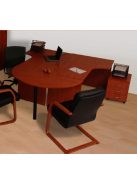 Félkör tárgyalóív kiegészítő asztal