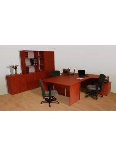 Íves íróasztal (balos)