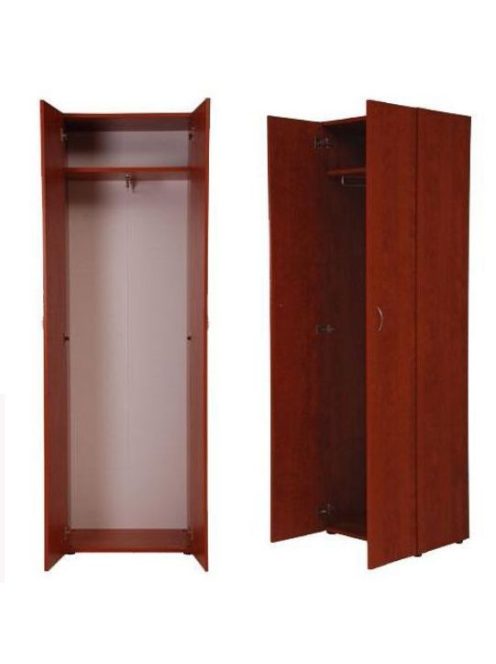 Akasztós polcos öltözőszekrény (keskeny)