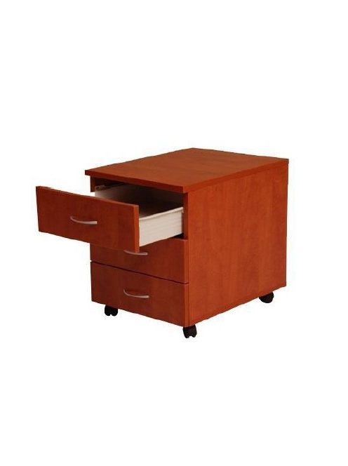 3 fiókos görgős konténer