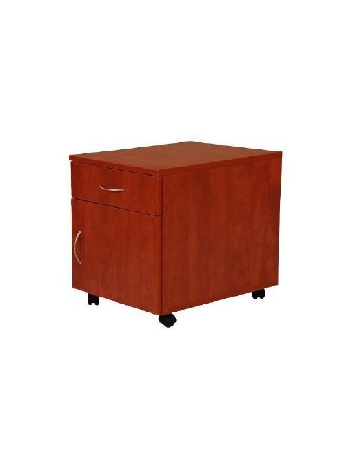 1 fiókos, 1 ajtós görgős konténer