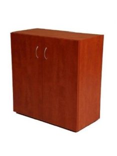 2 ajtós zárt irattartó szekrény 84x80x40