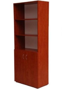 2 ajtós alul zárt irattartó szekrény 195x80x40